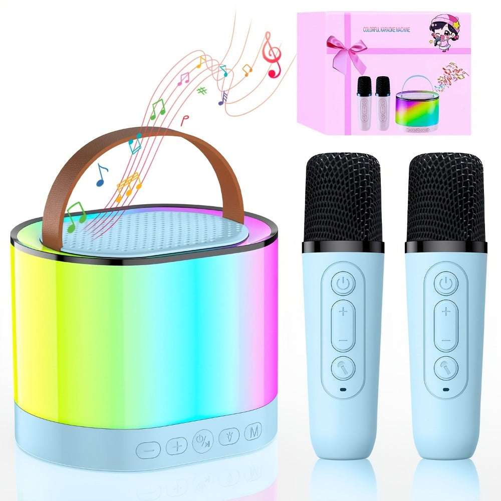 Portable PA Speaker, 10W, Wireless, USB-C, Two, Microphones for Parties and Karaoke detail image - detail view 3