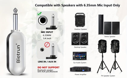 Portable PA Speaker, 165ft, Wireless, USB, Microphone, Headset for Parties and Karaoke detail image - detail view 12