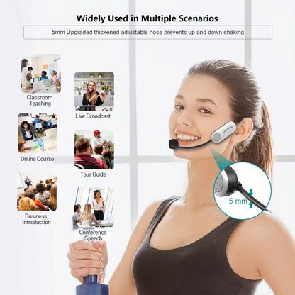 Portable PA Speaker, 165ft, Wireless, USB, Microphone, Headset for Parties and Karaoke detail image - detail view 9