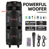 6000W Dual 8'' Speaker