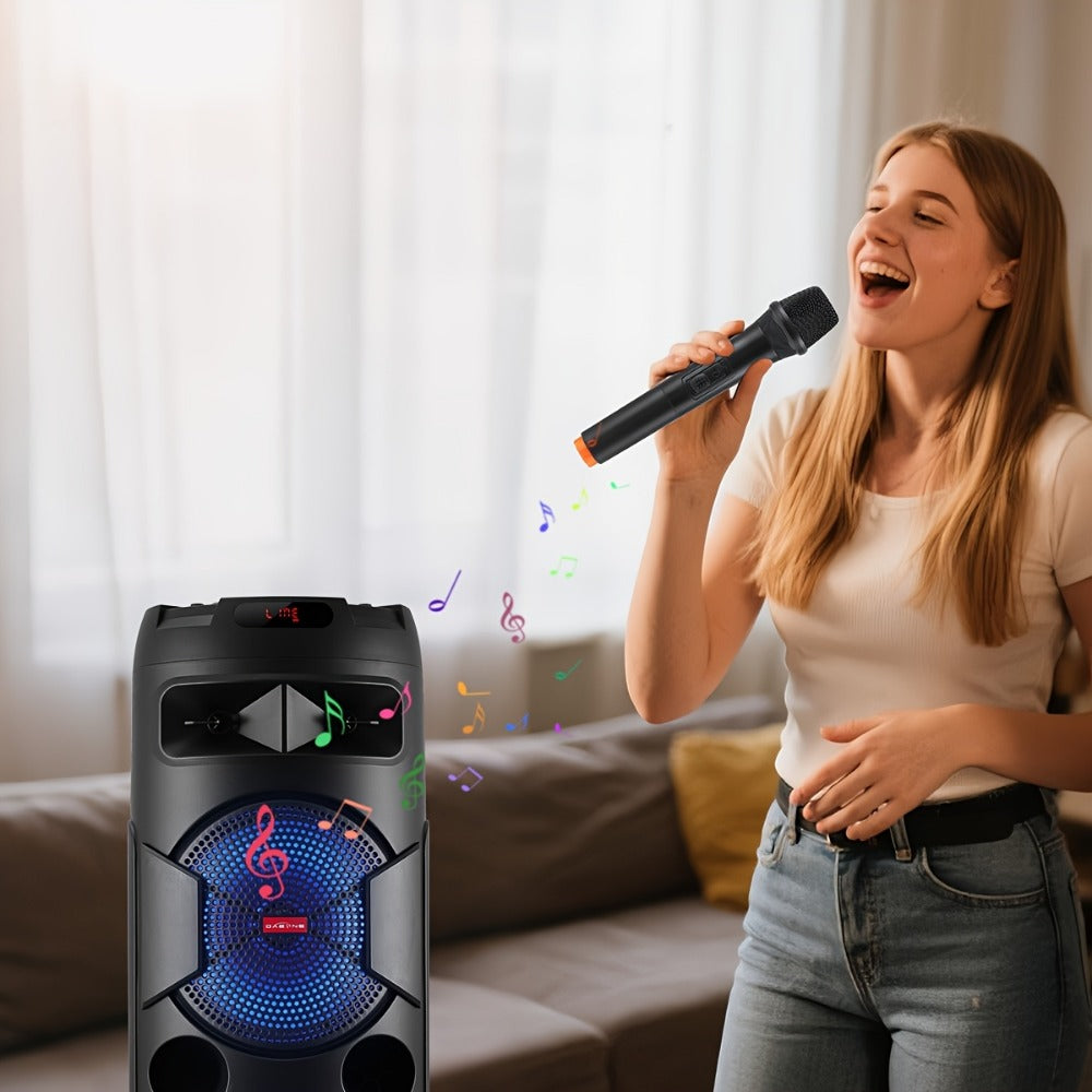 Portable PA Speaker, 36V, Wireless, USB, System, Built-In for Parties and Karaoke detail image - detail view 12