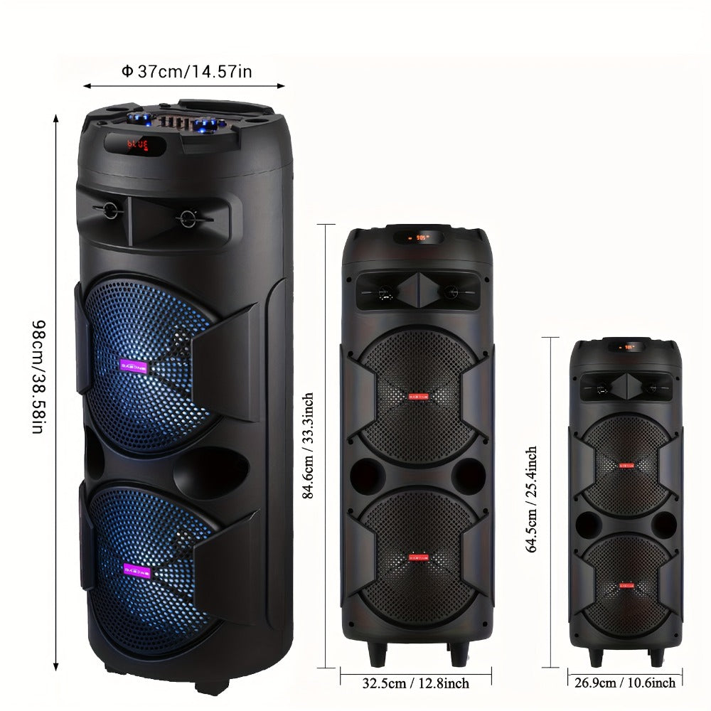 Portable PA Speaker, 36V, Wireless, USB, System, Built-In for Parties and Karaoke detail image