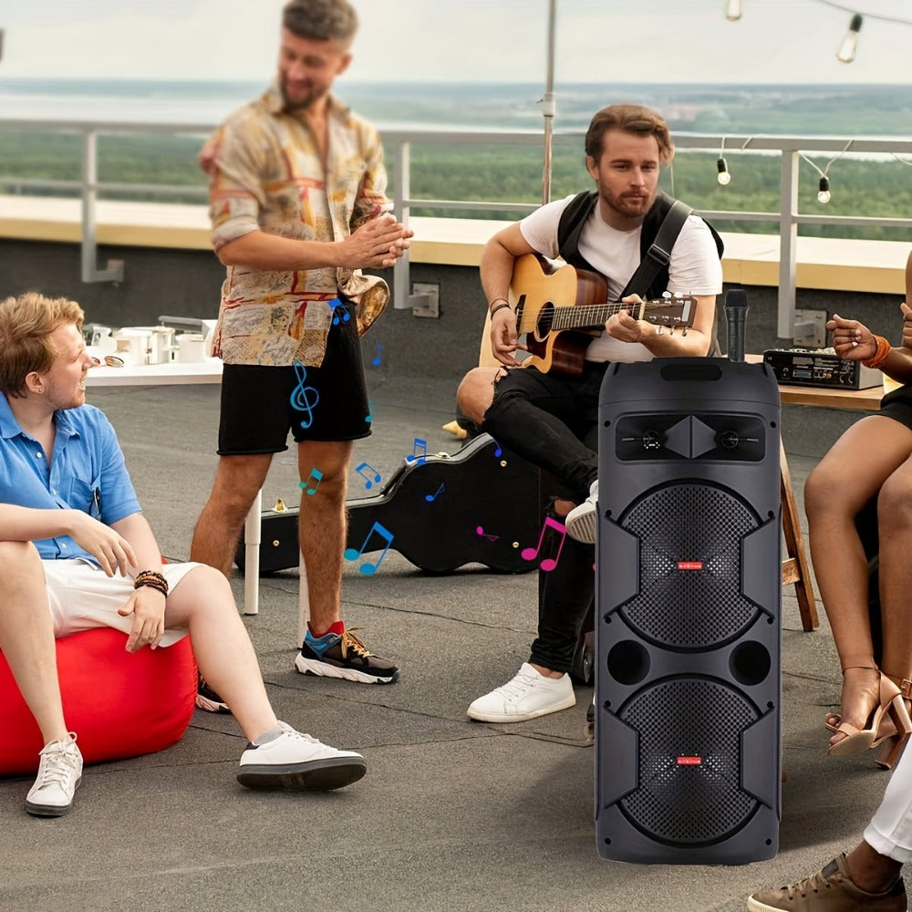 Portable PA Speaker, 36V, Wireless, USB, System, Built-In for Parties and Karaoke detail image - detail view 5