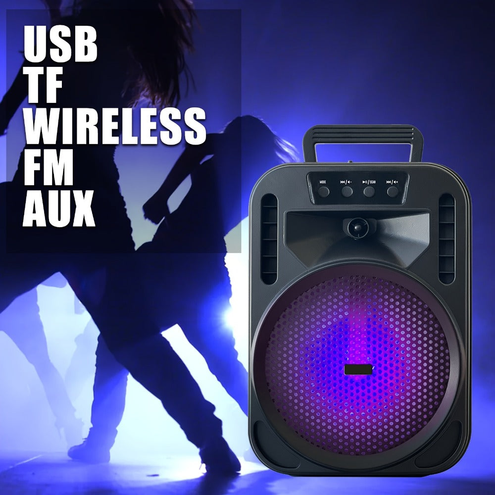 Portable PA Speaker, 4000W, Bluetooth, Wireless, Rechargeable for Parties and Karaoke detail image - detail view 7