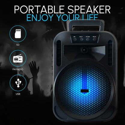 Portable PA Speaker, 4000W, Bluetooth, Wireless, Rechargeable for Parties and Karaoke detail image - detail view 9