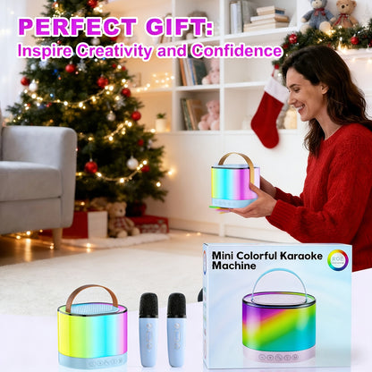 Portable PA Speaker shown in the Blue (Upgraded Version) option