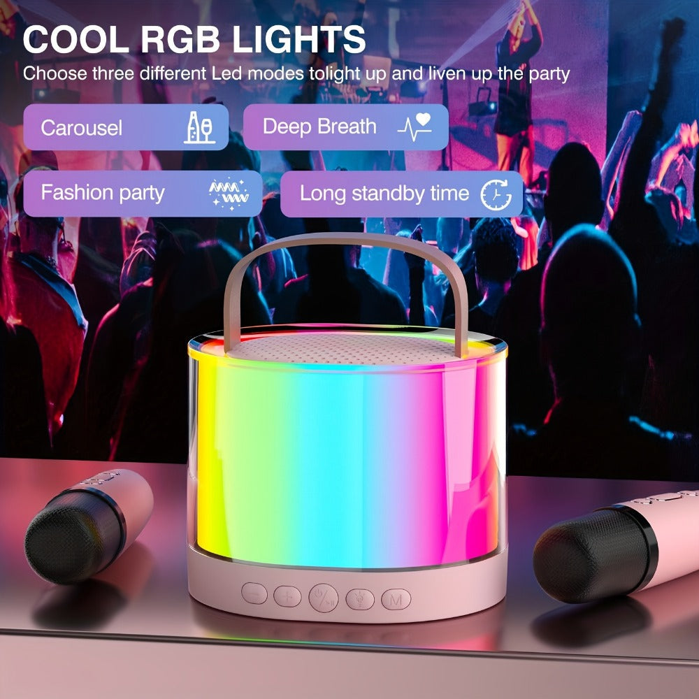 Portable PA Speaker, Blue Upgraded Version, Wireless, USB-C, Mini, Karaoke, Machine detail image - detail view 10