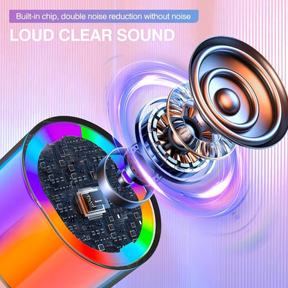 Portable PA Speaker, Blue Upgraded Version, Wireless, USB-C, Mini, Karaoke, Machine detail image - detail view 6