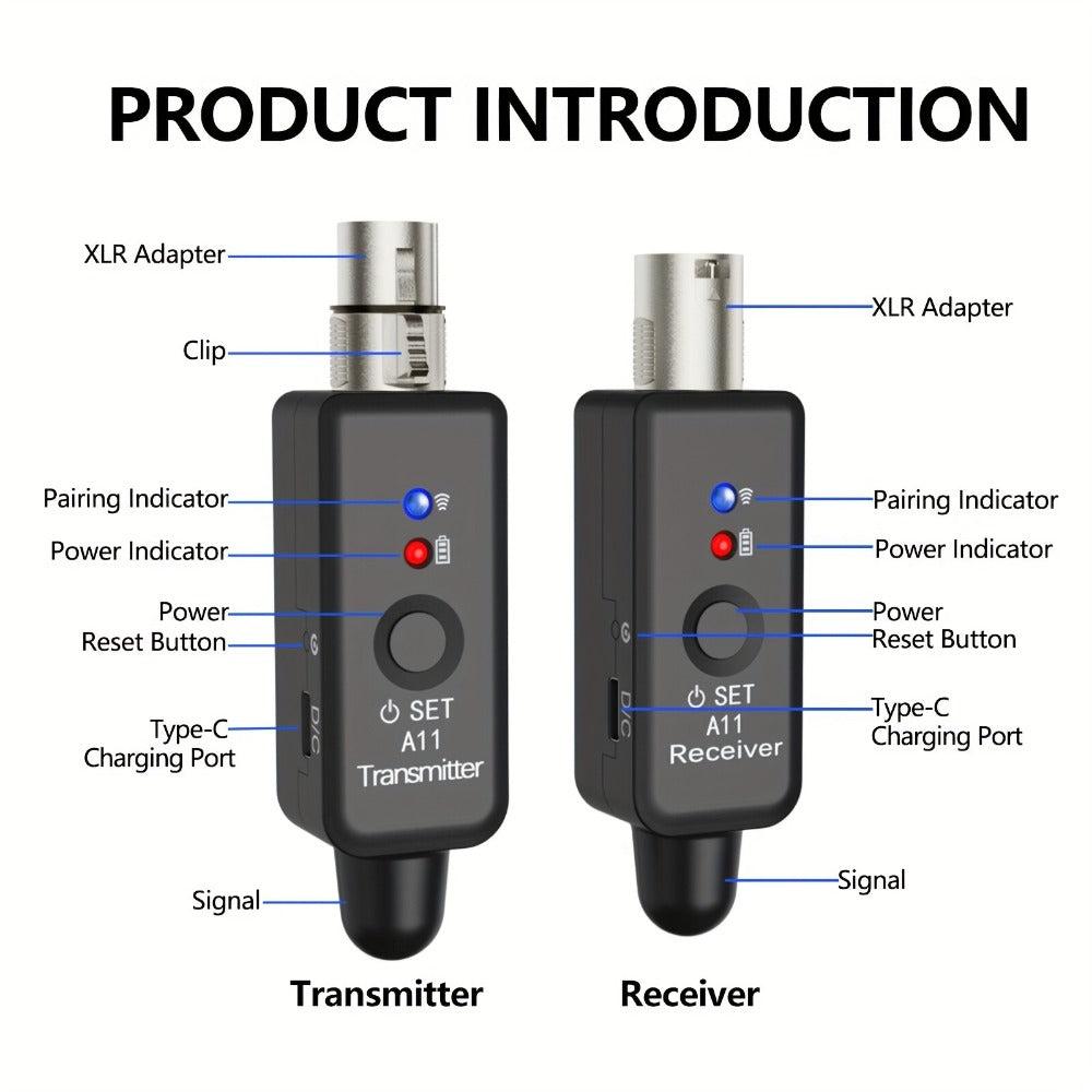 Portable PA Speaker, Condenser, Wireless, Microphone, Transmitter for Parties and Karaoke detail image - detail view 10