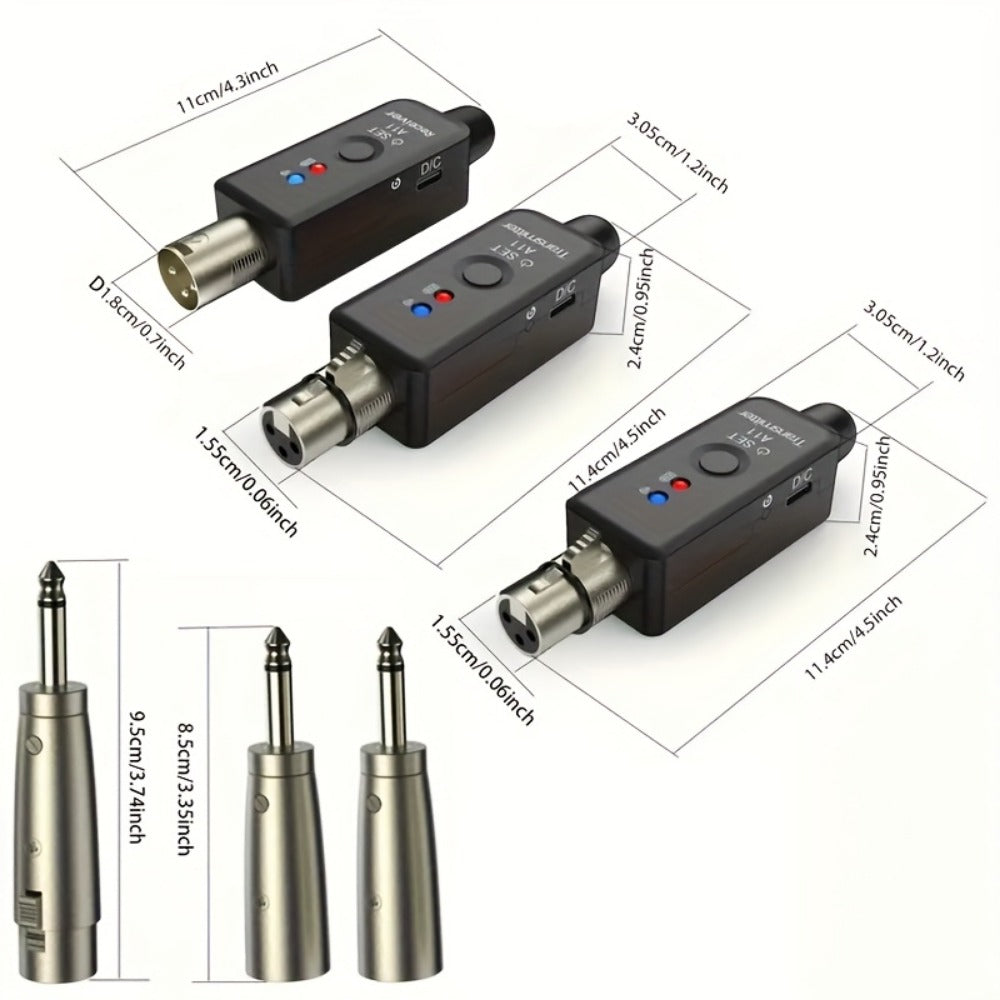 Portable PA Speaker, Condenser, Wireless, Microphone, Transmitter for Parties and Karaoke detail image - detail view 12