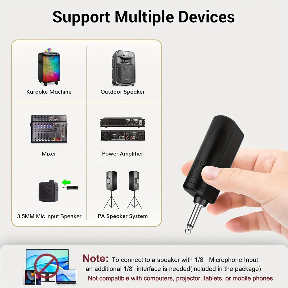 Portable PA Speaker, Dual Wireless, Wireless, Rechargeable, Dual, Lapel/Lavalier detail image - detail view 8