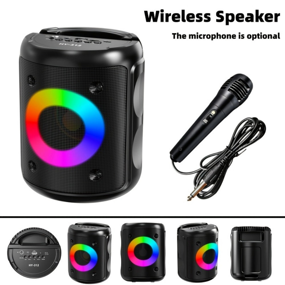 Portable PA Speaker, HY-312 Portable, Wireless, USB-C, HY-312, Karaoke, System for Parties detail image - detail view 8