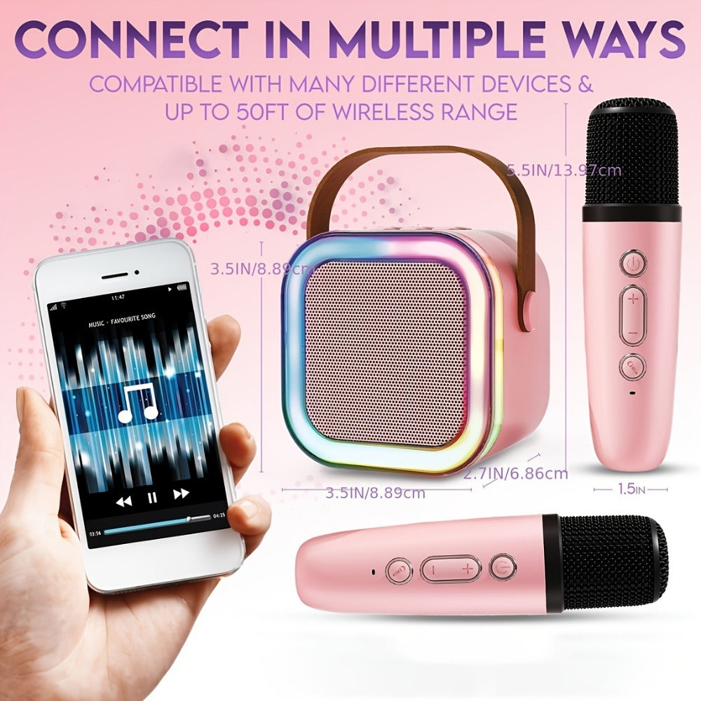 Portable PA Speaker, K12, RGB, Wireless, Karaoke, Machine for Parties and Karaoke detail image - detail view 3