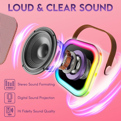 Portable PA Speaker, K12, RGB, Wireless, Karaoke, Machine for Parties and Karaoke detail image - detail view 5
