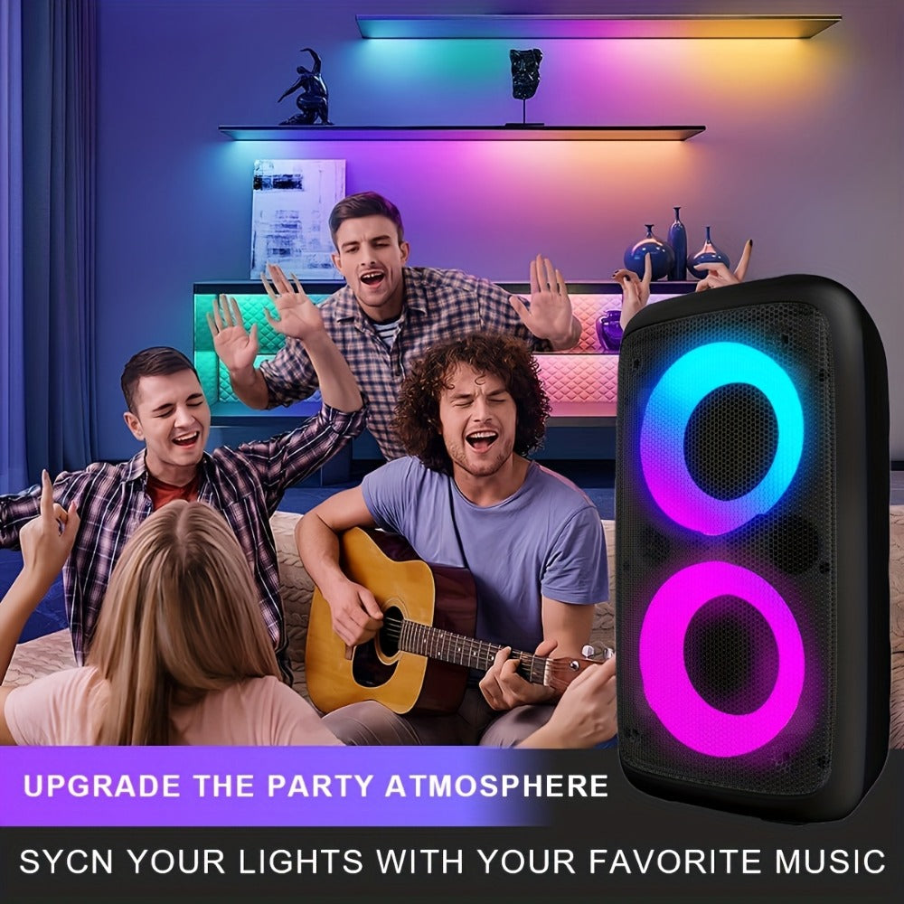 Portable PA Speaker, Karaoke Party, RGB, Wireless, Karaoke, Party for Parties and Karaoke detail image - detail view 10