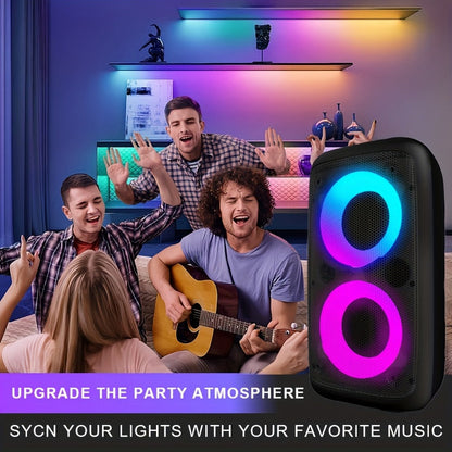 Portable PA Speaker, Karaoke Party, RGB, Wireless, Karaoke, Party for Parties and Karaoke detail image - detail view 10