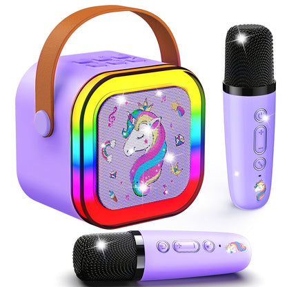 Portable PA Speaker shown in the Purple option