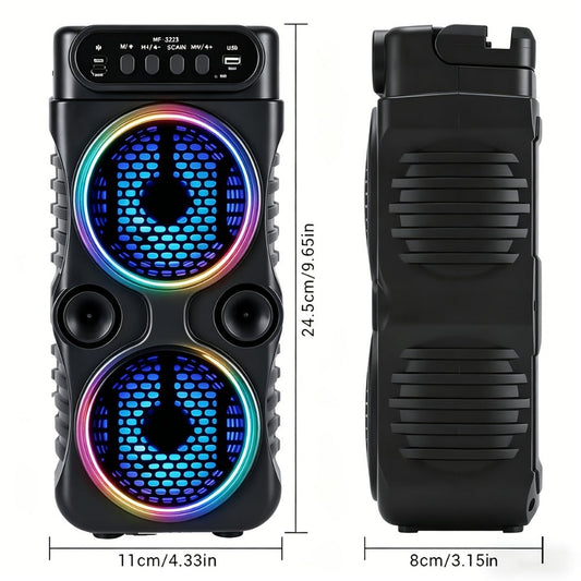Portable PA Speaker, Professional Speaker, USB, Portable, Professional, Party, Subwoofer detail image