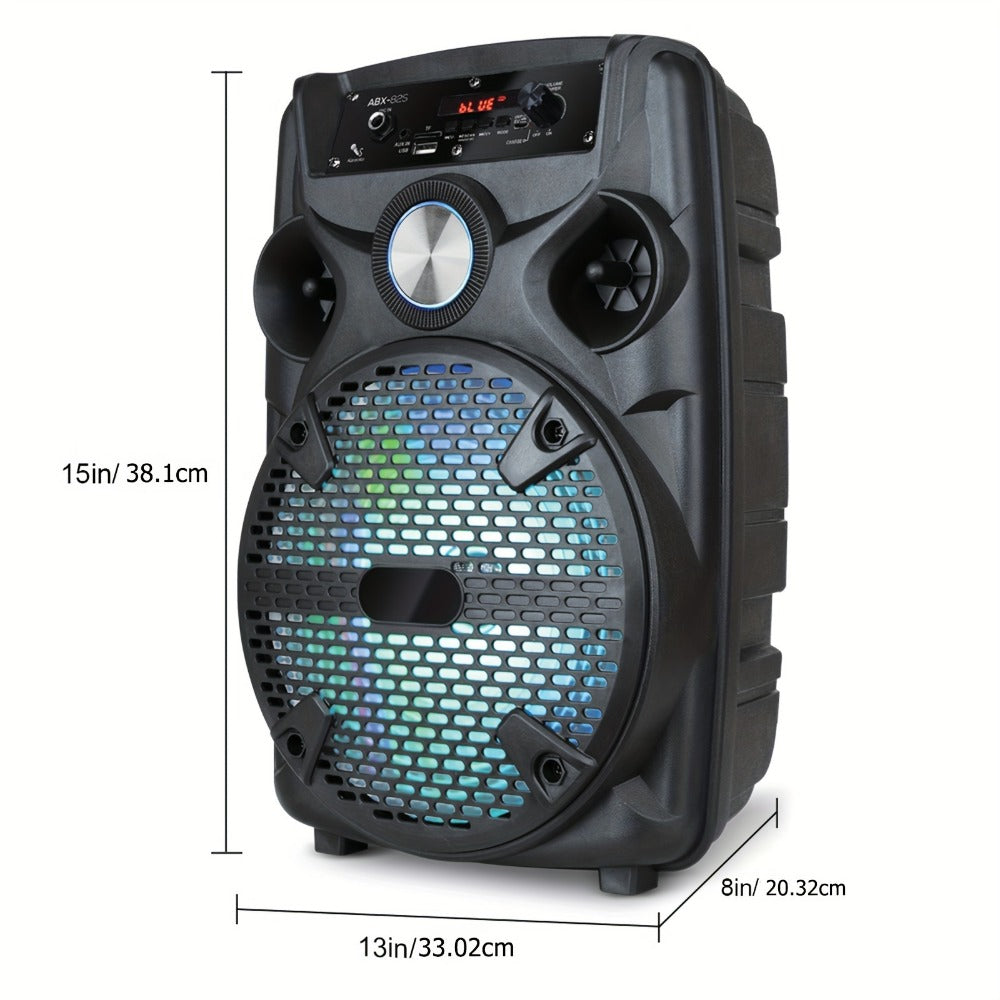 Portable PA Speaker, Rechargeable, Bluetooth, Wireless, 1100W, Subwoofer for Parties detail image