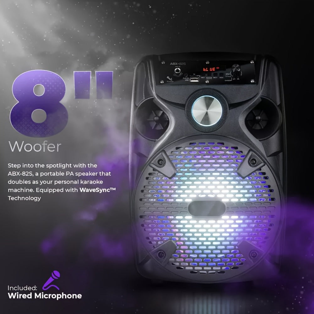 Portable PA Speaker, Rechargeable, Bluetooth, Wireless, 1100W, Subwoofer for Parties detail image - detail view 8