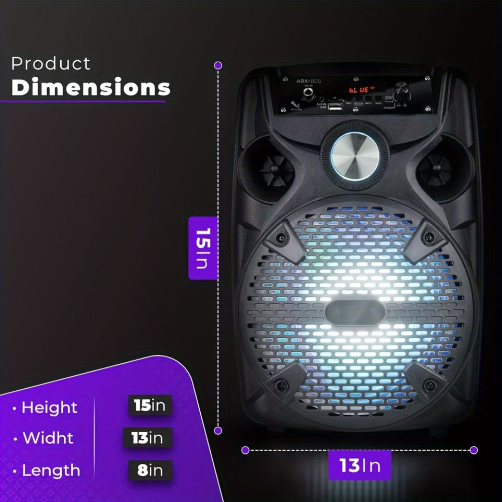 Portable PA Speaker, Rechargeable, Bluetooth, Wireless, 1100W, Subwoofer for Parties detail image - detail view 9