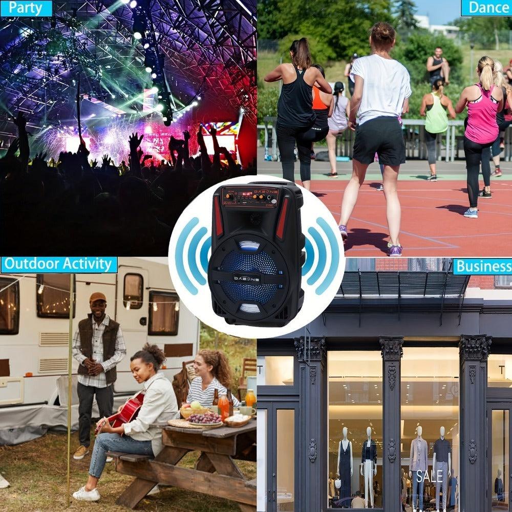 Portable PA Speaker, Remote Control, Wireless, Indoor/Outdoor for Parties and Karaoke detail image - detail view 11