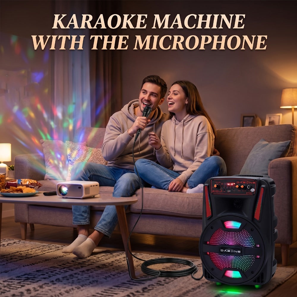 Portable PA Speaker, Remote Control, Wireless, Indoor/Outdoor for Parties and Karaoke detail image - detail view 9