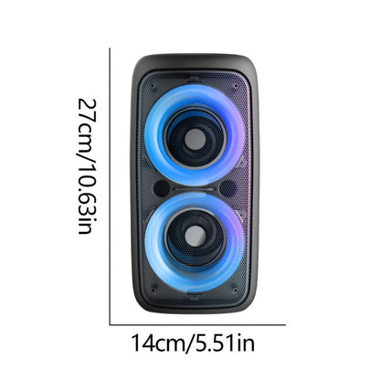Portable PA Speaker, Sleek Compact, Wireless, USB, Karaoke, Sleek for Parties and Karaoke detail image