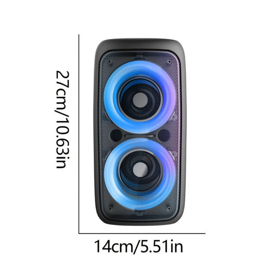 Portable PA Speaker, Sleek Compact, Wireless, USB, Karaoke, Sleek for Parties and Karaoke detail image