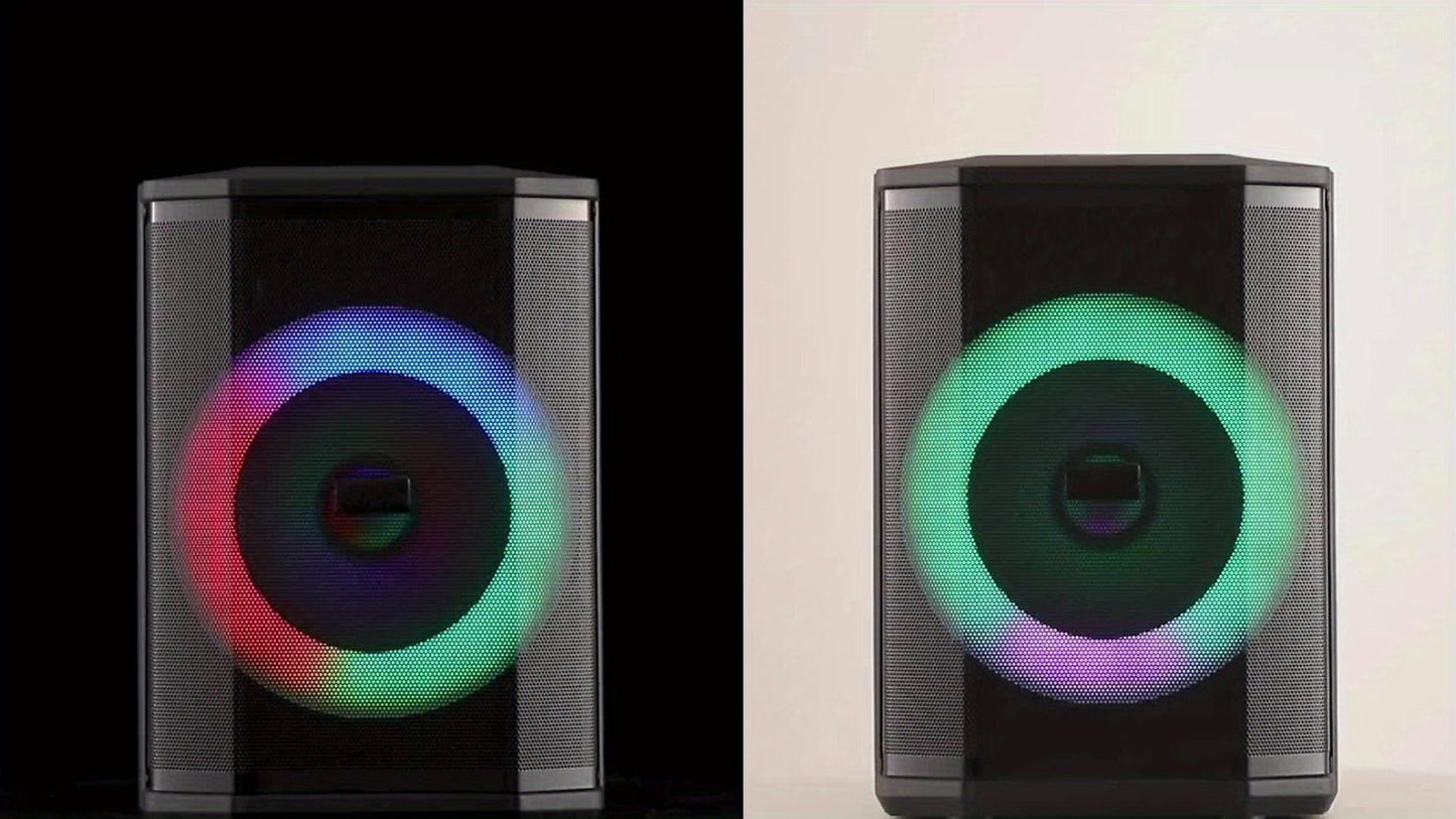 Portable PA Speaker, Sound Activated, Remote Control, Wireless for Parties and Karaoke detail image - detail view 11