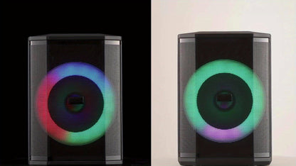 Portable PA Speaker, Sound Activated, Remote Control, Wireless for Parties and Karaoke detail image - detail view 11