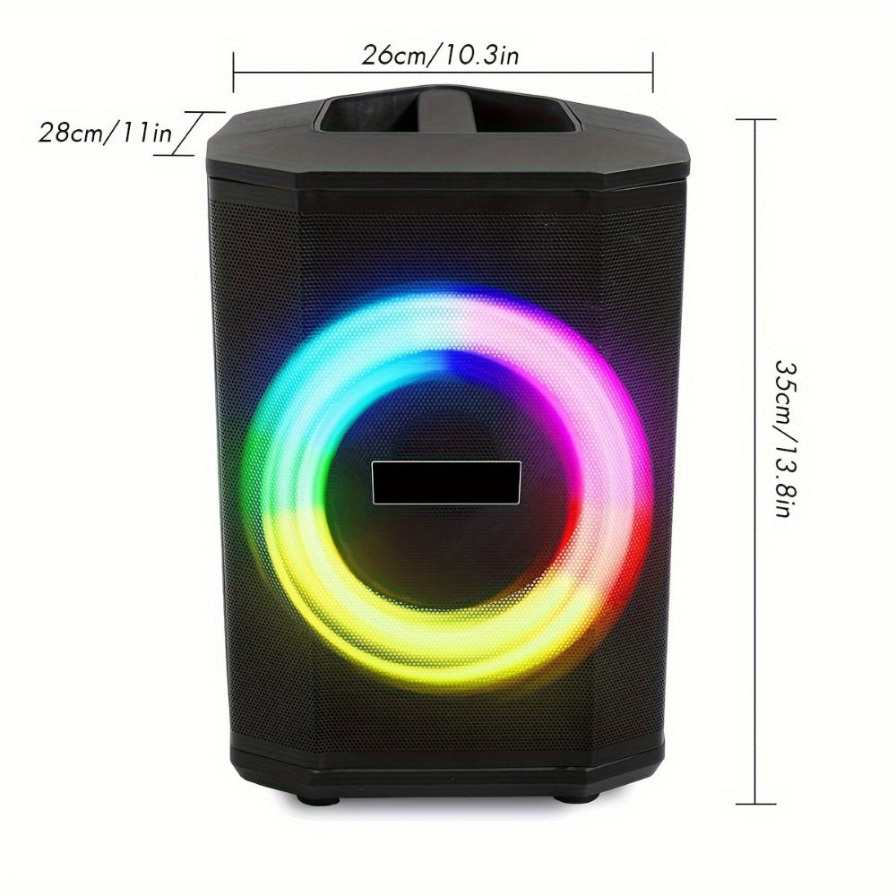 Portable PA Speaker, Sound Activated, Remote Control, Wireless for Parties and Karaoke detail image