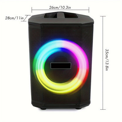 Portable PA Speaker, Sound Activated, Remote Control, Wireless for Parties and Karaoke detail image