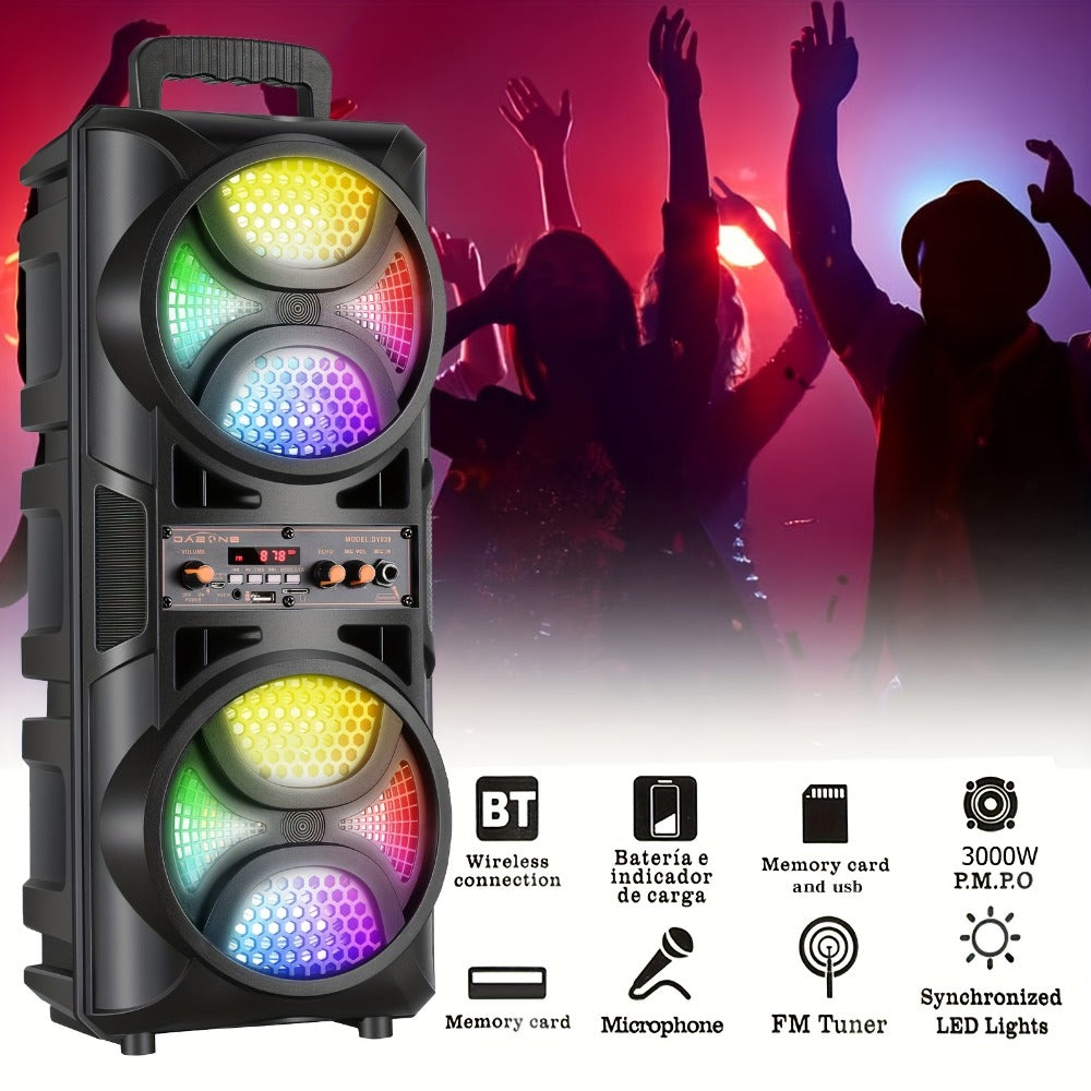 Portable PA Speaker, USB, Wireless, 2500W, System for Parties and Karaoke detail image - detail view 5
