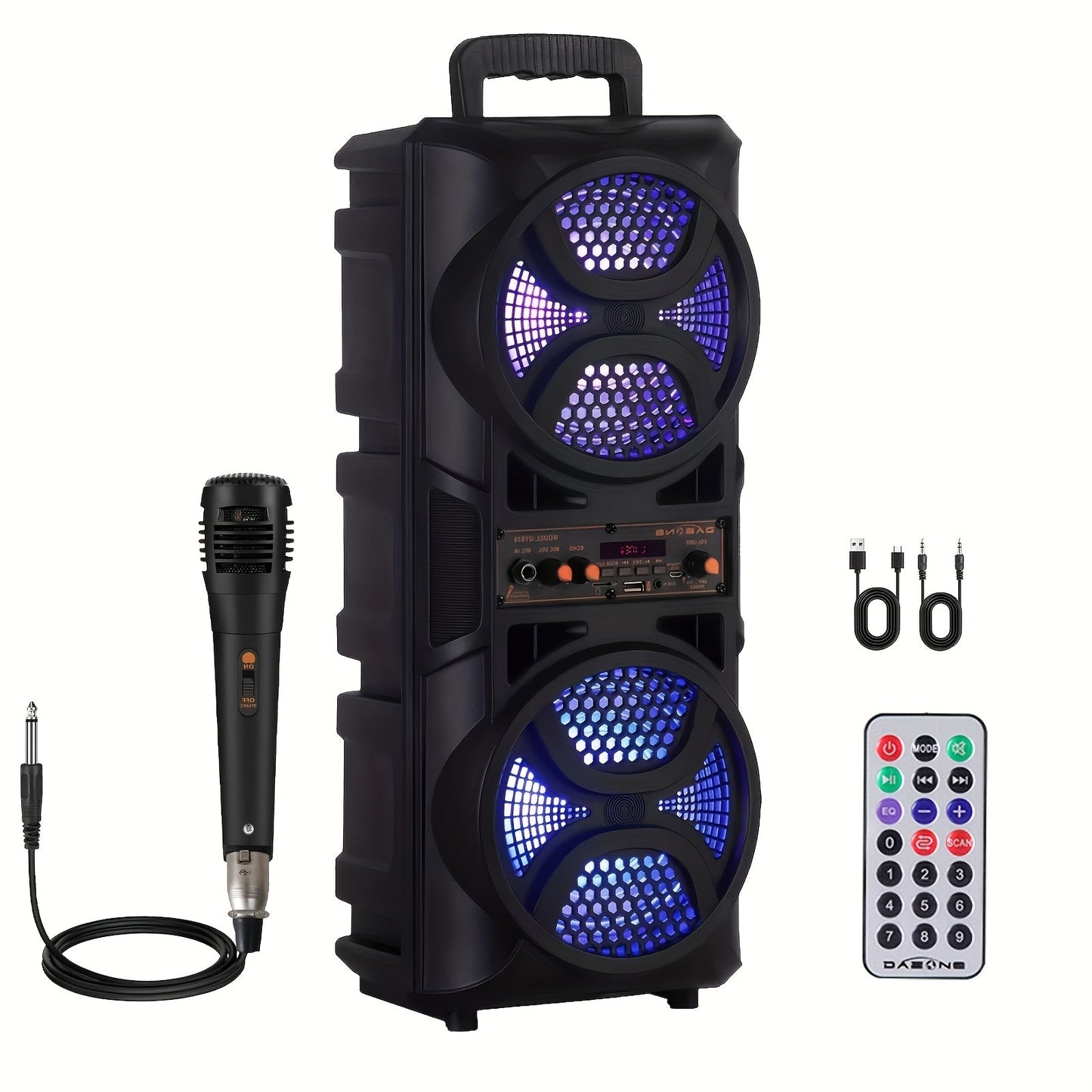 Portable PA Speaker shown in the DY077 option