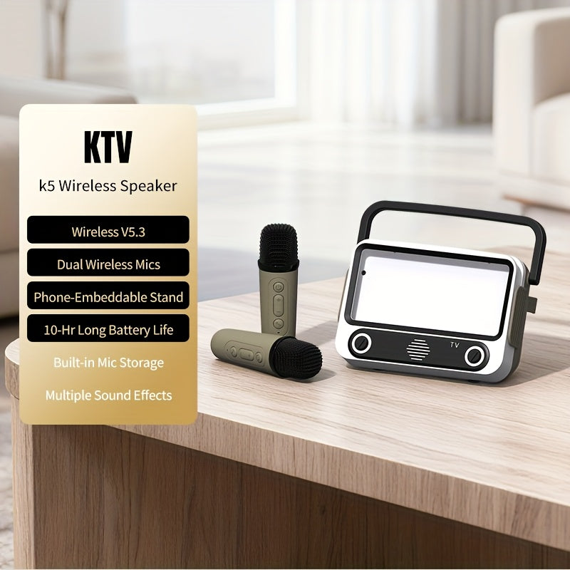 Portable PA Speaker shown in the White option