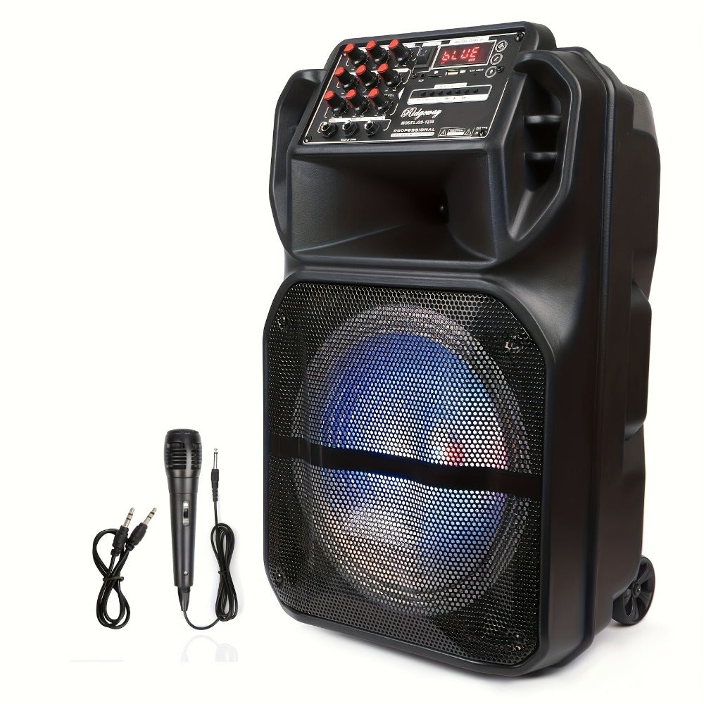 Portable PA Speaker, Wireless, Portable, 5000W, Subwoofer for Parties and Karaoke detail image - detail view 4