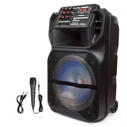Portable PA Speaker, Wireless, Portable, 5000W, Subwoofer for Parties and Karaoke detail image - detail view 4