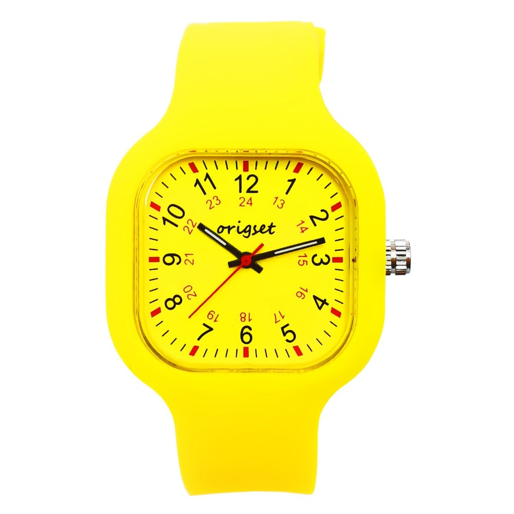 Quartz Watch - Nurse with Second Hand Origset Unisex Japan Analog Wristwatch, 24-Hour - product detail view 2