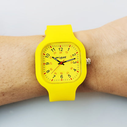 Quartz Watch - Nurse with Second Hand Origset Unisex Japan Analog Wristwatch, 24-Hour - product detail view 6