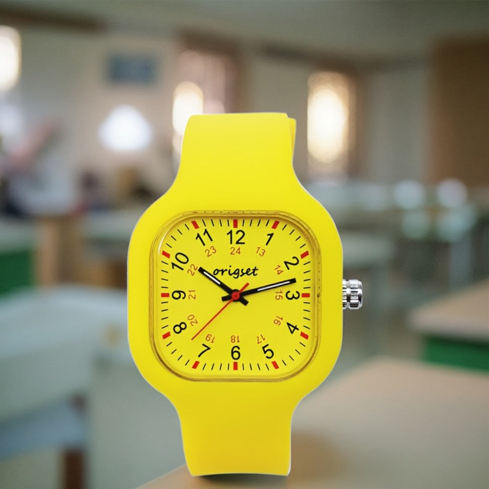 Quartz Watch - Nurse with Second Hand Origset Unisex Japan Analog Wristwatch, 24-Hour - product detail view 8