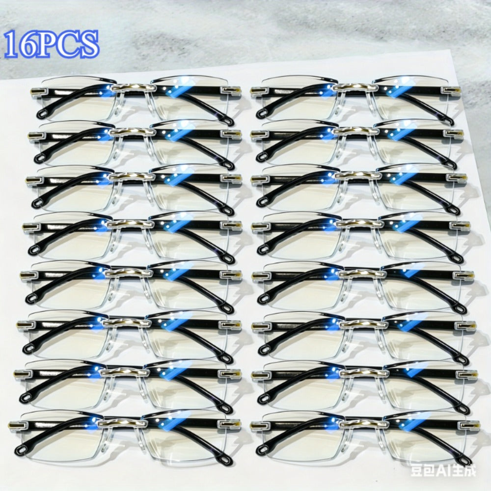 Reading Glasses - 16 Pack High Definition Lenses for Men Women - HD Eye Strain Relief - main product view