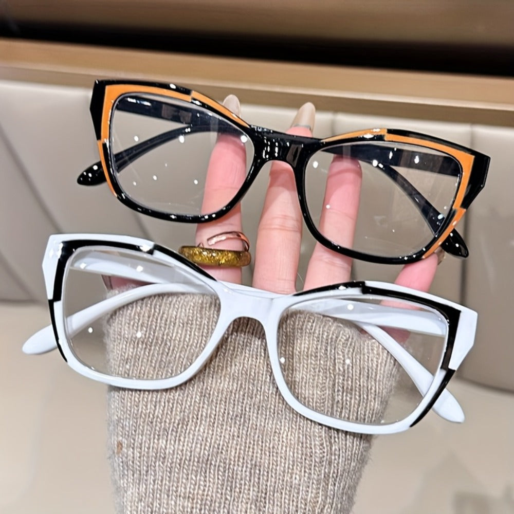 Reading Glasses - 4 Pack Cat Eye Anti Blue Light, Retractable Spring Temple Metal Hinge - product detail view 2