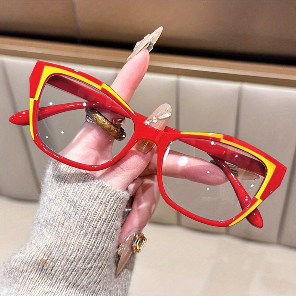 Reading Glasses - 4 Pack Cat Eye Anti Blue Light, Retractable Spring Temple Metal Hinge - product detail view 5
