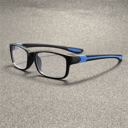 Reading Glasses - 4 Pack Fashion Sport Rectangular Full Frame for Men Women Lightweight - product detail view 5