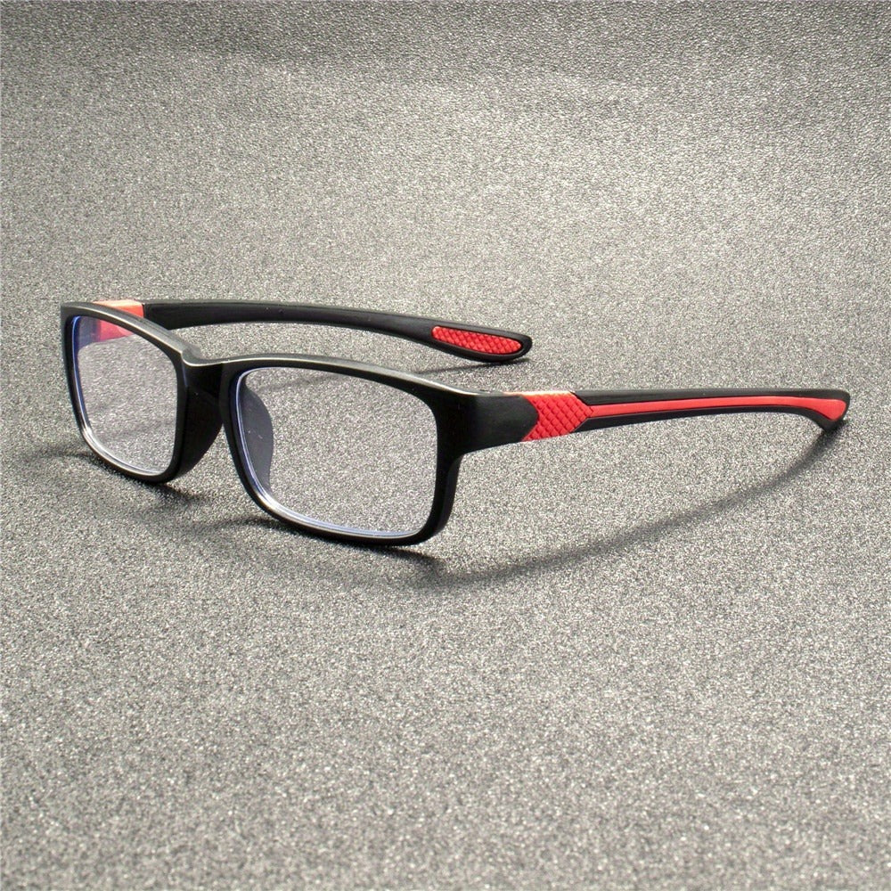 Reading Glasses - 4 Pack Fashion Sport Rectangular Full Frame for Men Women Lightweight - product detail view 6