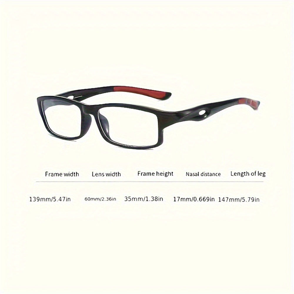 Reading Glasses - 5 Pack Retro Square Frame Unisex Multi-Color Lightweight Computer Readers - product detail view 2