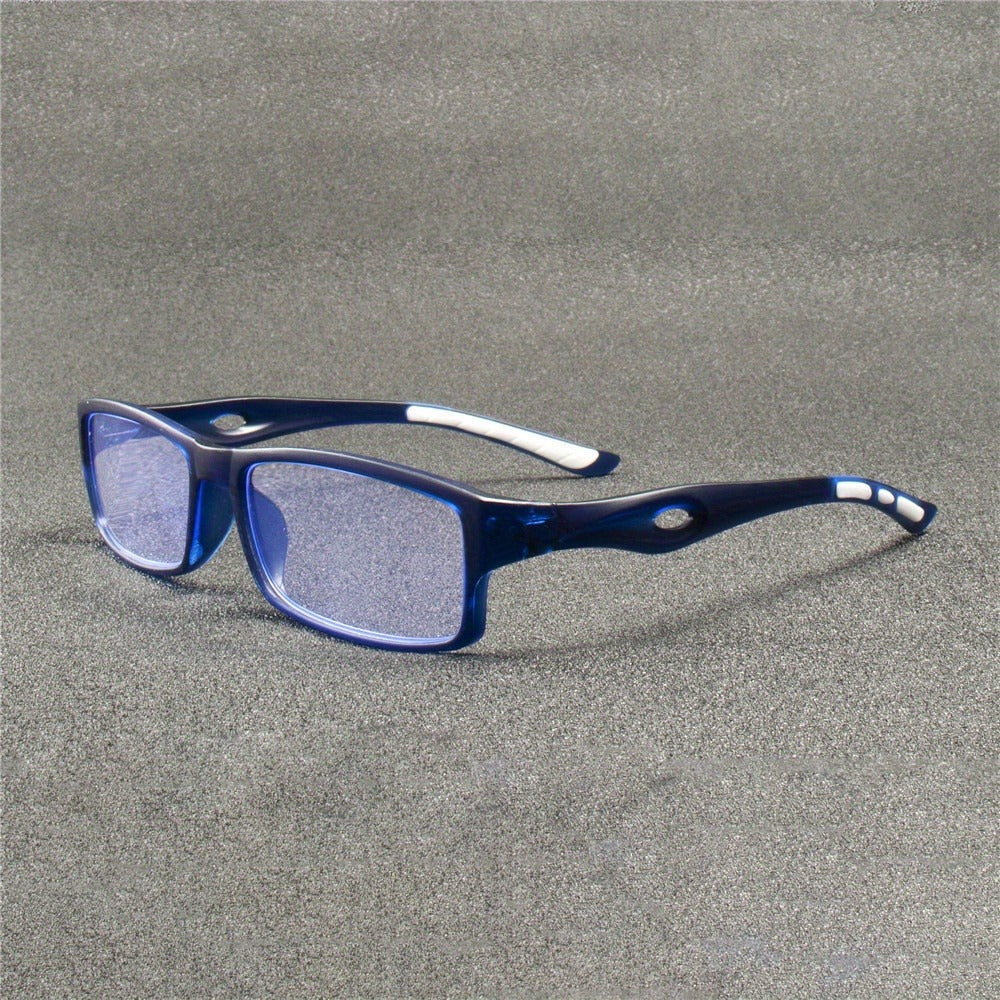 Reading Glasses - 5 Pack Retro Square Frame Unisex Multi-Color Lightweight Computer Readers - product detail view 3
