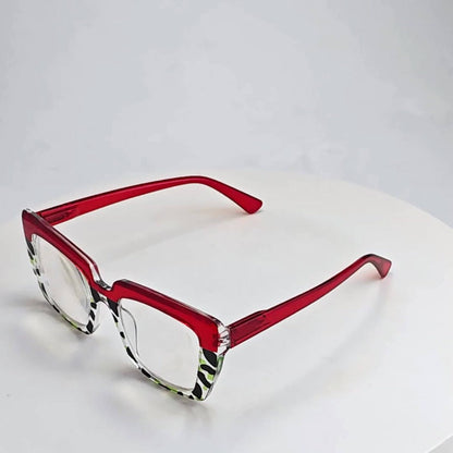 Reading Glasses - for Women 7 Pack Colorful Large Square Frame Presbyopia Readers +1.0 to - product detail view 9