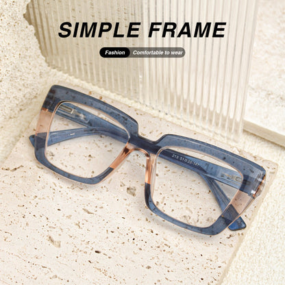 Reading Glasses - 8 Pack for Women Retro Print Color Clash Rectangular Spring Hinge Fashion - product detail view 10